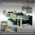 Automatic screen printing spot uv production line